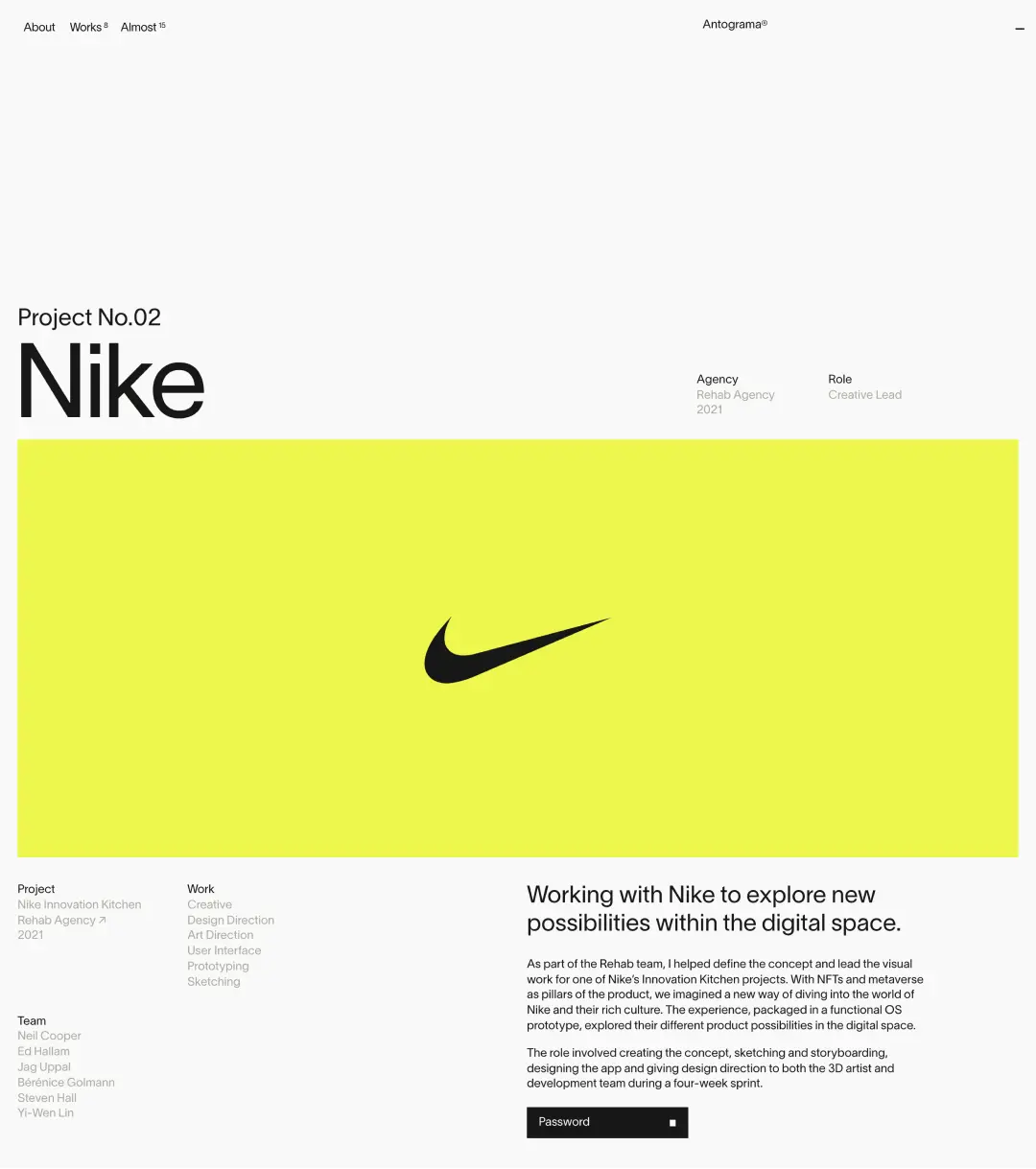 Anton Martinez Nike project